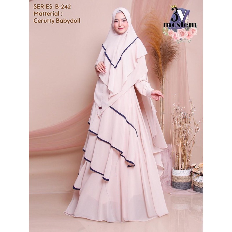 Gamis Syar'i by 3V MOSLEM 242