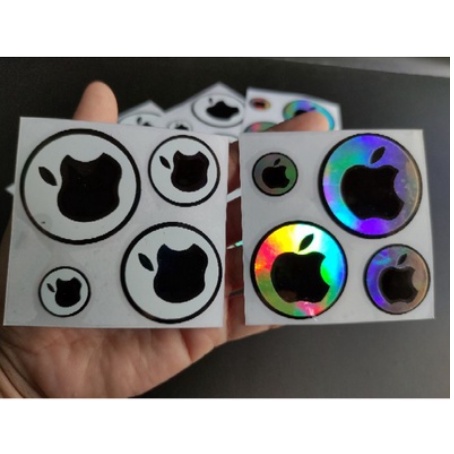 STICKER APPLE CUTTING ISI 4 /STICKER MOTOR/STICKER MOBIL/STICKER LEPTOP/DLL