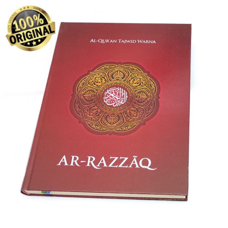 

Al-Qur’an Tajwid Warna Ar-Razzaq Ukuran B4