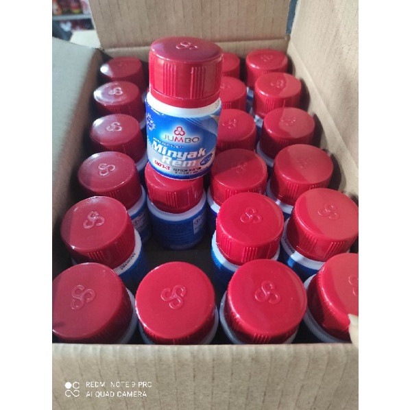 1 dus minyak rem jumbo 50 ml  isi 24 botol 100% original