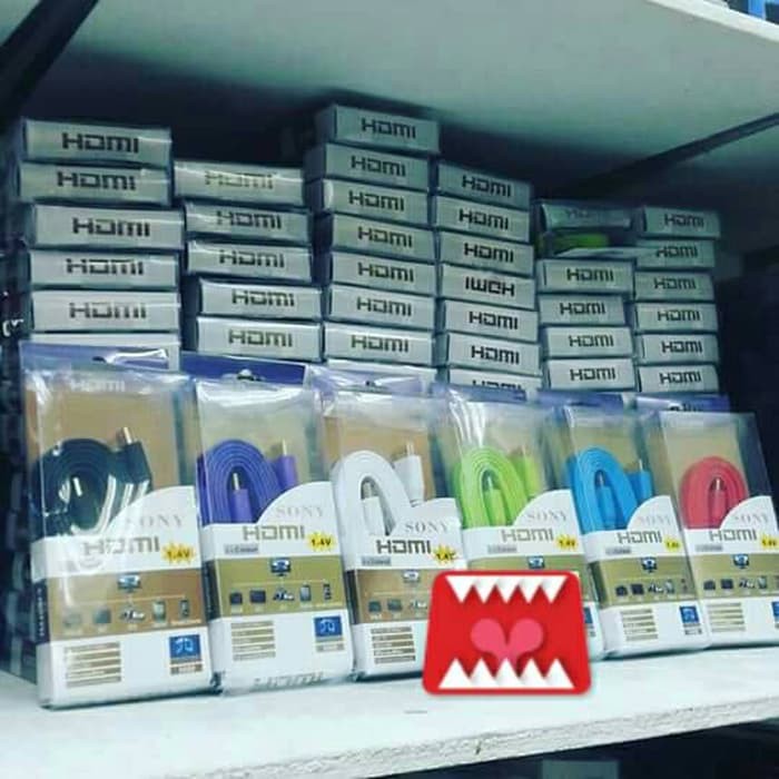 hdmi sony 3d warna warni