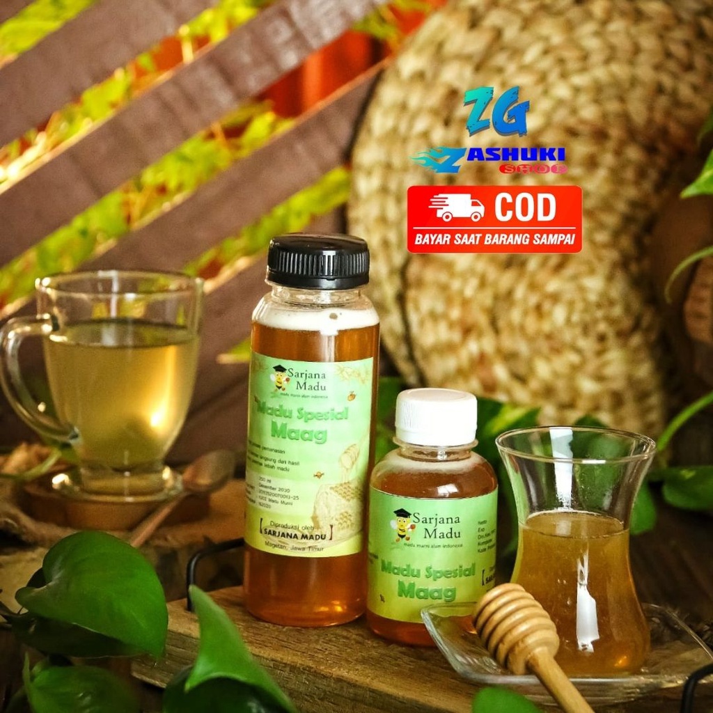 

(ZG-SM10) Madu Spesial Maag, Madu Asli Untuk Maag, Atasi Kembung Mual Tukak Lambung & GERD 150 ml, 250 ml