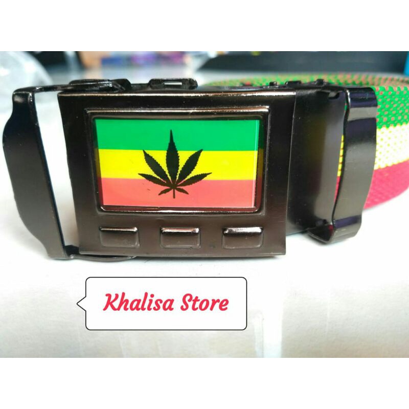 ✓✓ PROMO ✓✓ Ikat Pinggang Pria Wanita Model Rasta