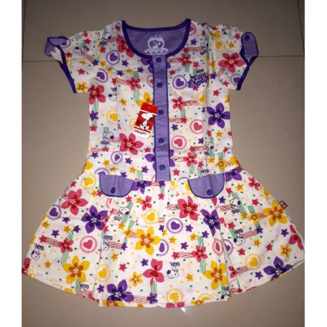 Dress Anak Snoopy Baby original