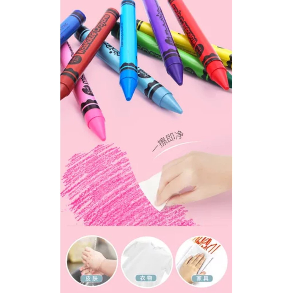 [BIG SALE] Joan Miro Washable Crayon Hadiah Kado