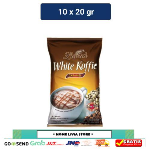 

Luwak White Koffie Caramel Bag 10x20gr