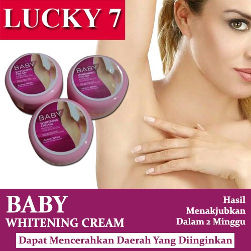 [FORTUNE] Baby Whitening Krim - Cream Pemutih Badan, Ketiak, Leher, Pantat dan Selangkangan