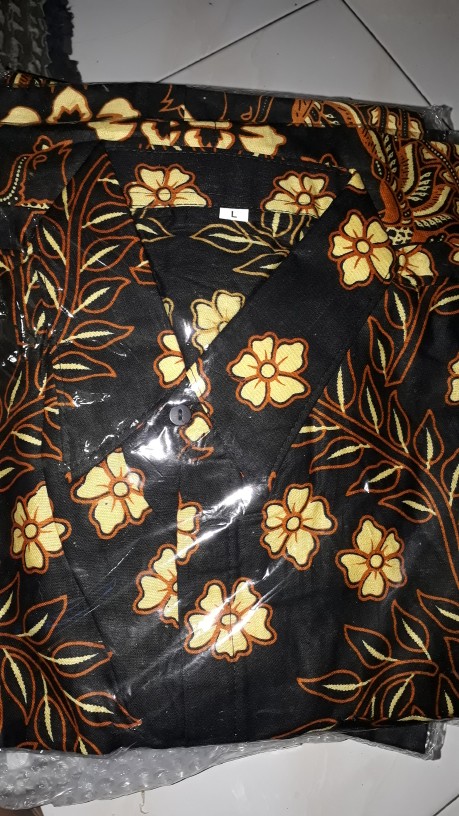 Manuk Tarung Kuning Abadi Batik Couple Batik Keluarga Hem Kemeja Gamis Tunik Blouse Atasan Anak 003