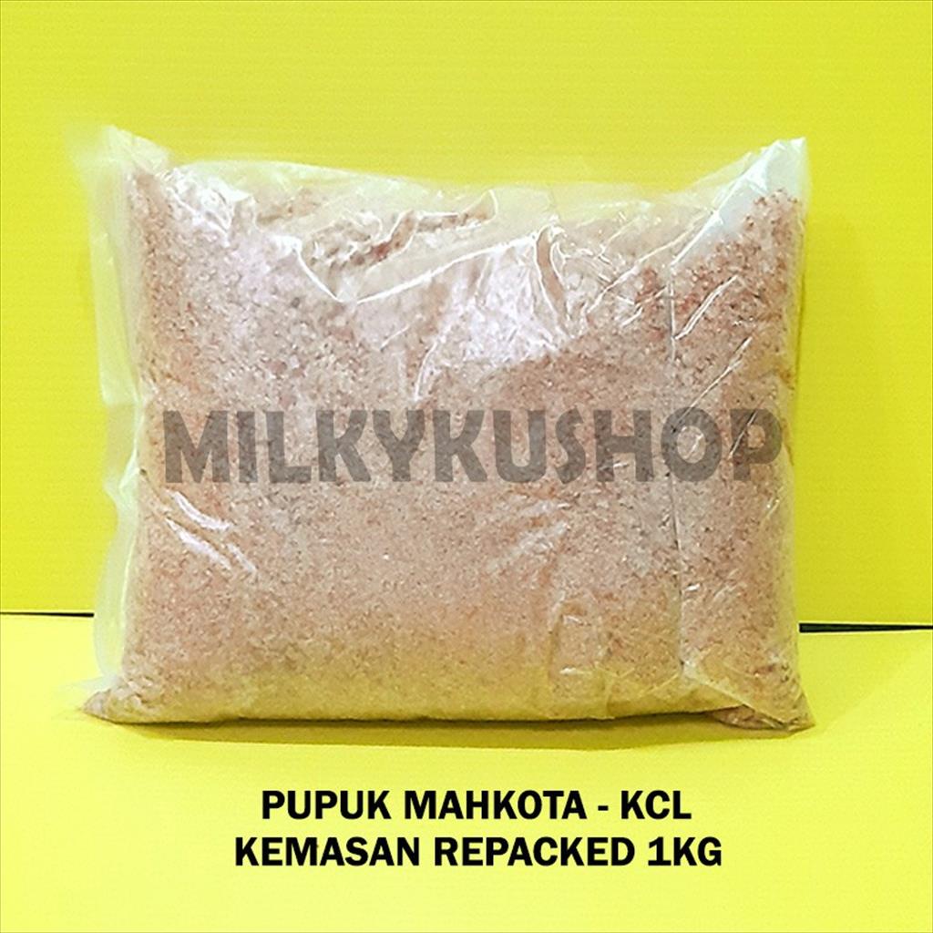 PUPUK KCL MAHKOTA ORIGIN CANADA MURIATE OF POTASH MOP REPACK 1KG