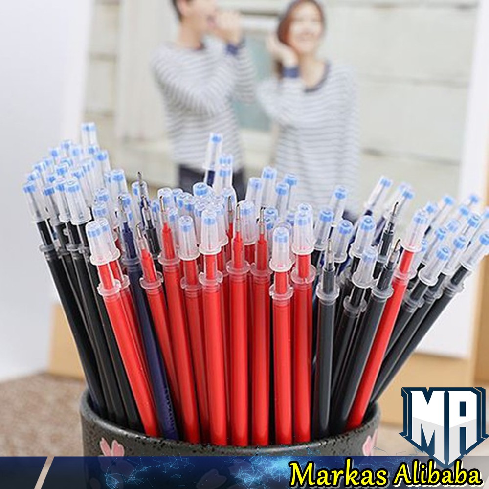 Refill Tinta Pulpen Cair / Tinta Pena Cair Biru Hitam Merah / Alat Tulis Sekolah