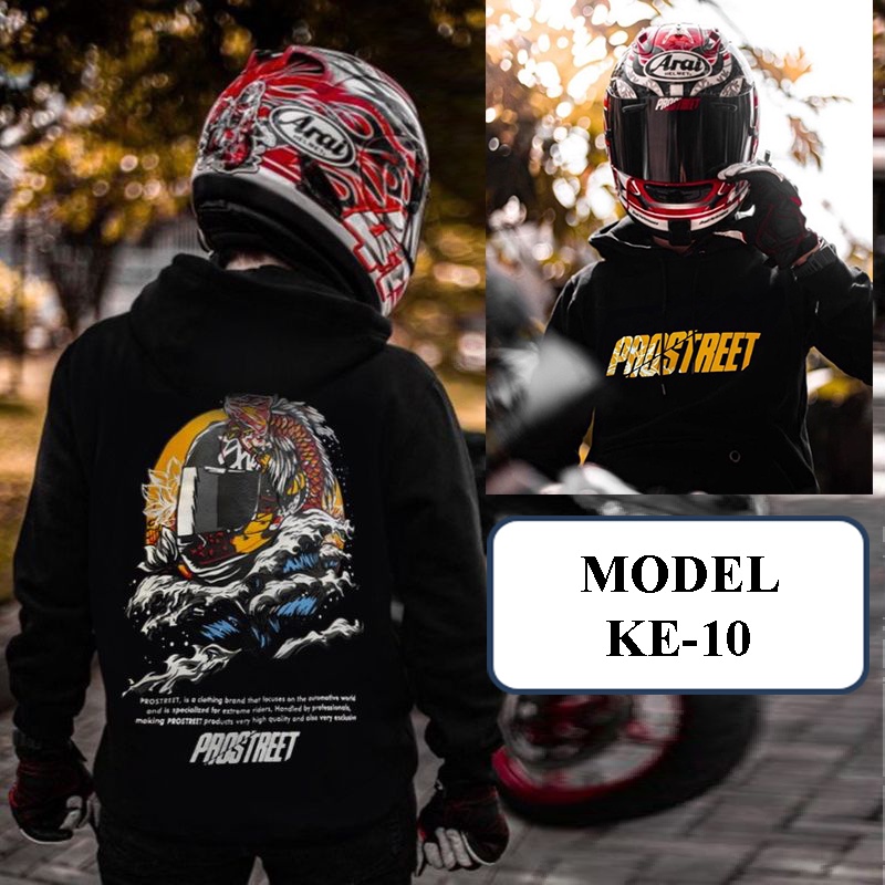 HOODIE PROSTREET KIN RYU BLACK NEW /HOODIE SUNMORI PRIA/ JAKET SWEATER PROSSTREET PREMIUM