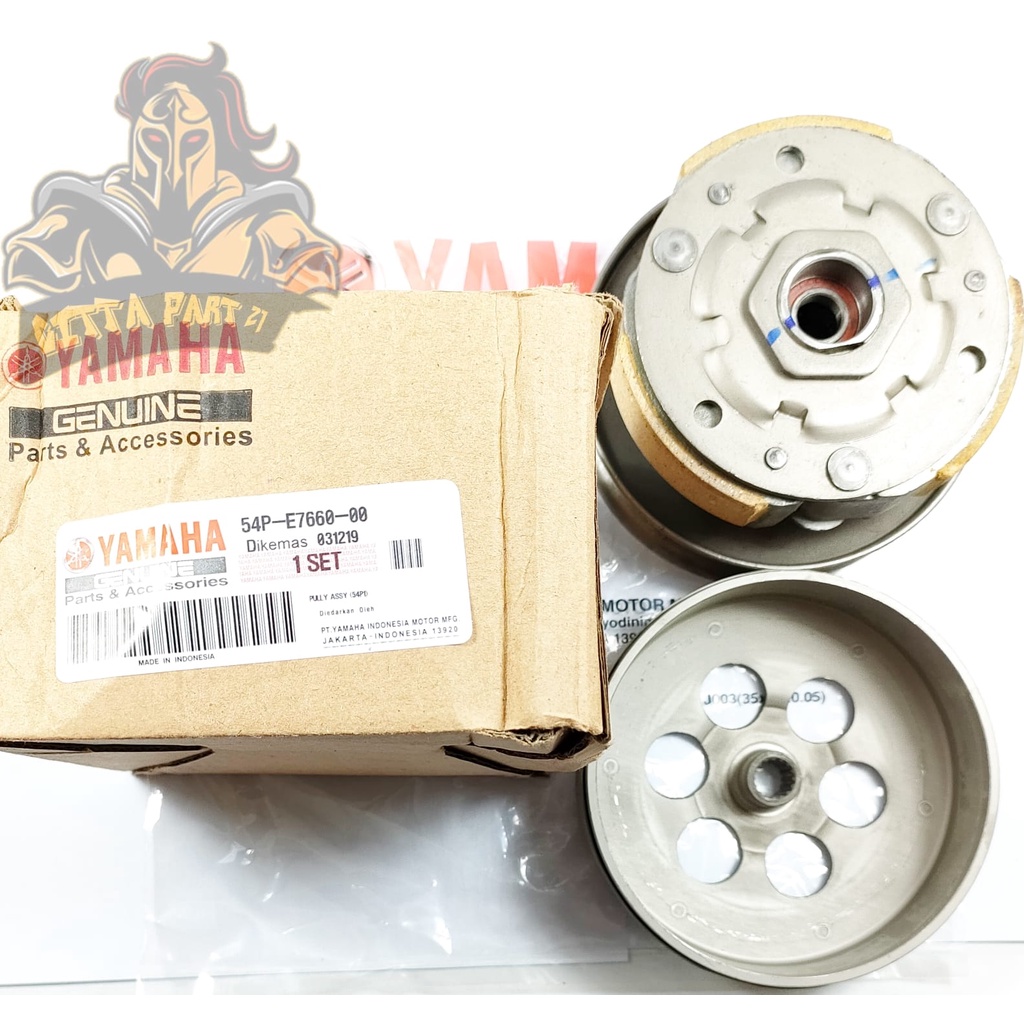 PULLY ASSY YAMAHA 54P KUALITAS ORIGINAL YAMAHA YGP MIO J MIO GT 115 FINO 115 SOUL GT 115 X RIDE 115