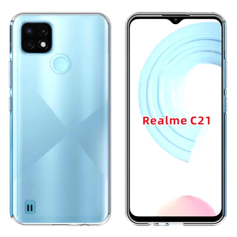 SOFTCASE TPU BENING REALME C30 C31 C35 C11 2021 C21Y C25Y C25 C25S C21 C20 C17 C15 C12 C11 C3 C2 C1 CLEAR CASE JELLY SILICON TRANSPARAN