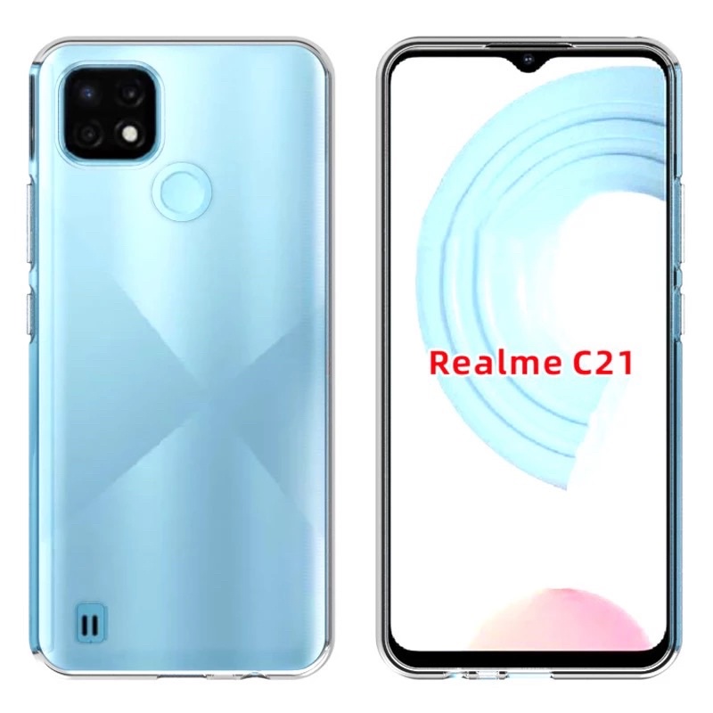 SOFTCASE TPU BENING REALME C55 C33 C30 C31 C35 C11 2021 C21Y C25Y C25 C25S C21 C20 C17 C15 C12 C11 C3 C2 C1 CLEAR CASE JELLY SILICON TRANSPARAN