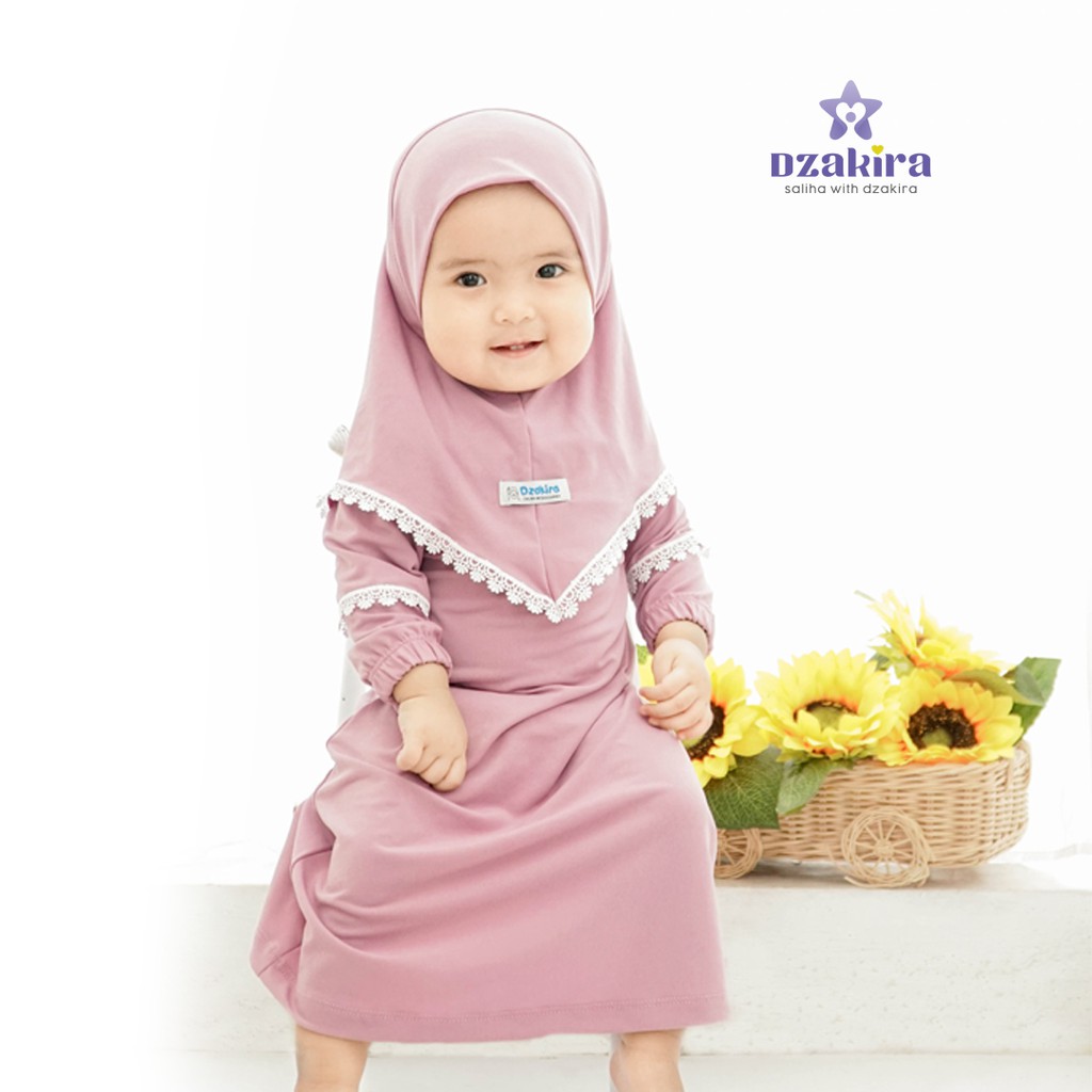 GAMIS BAYI KAIRA GAMIS BAYI RENDA VIOLET JERSEY PREMIUM ORIGINAL BY DZAKIRA