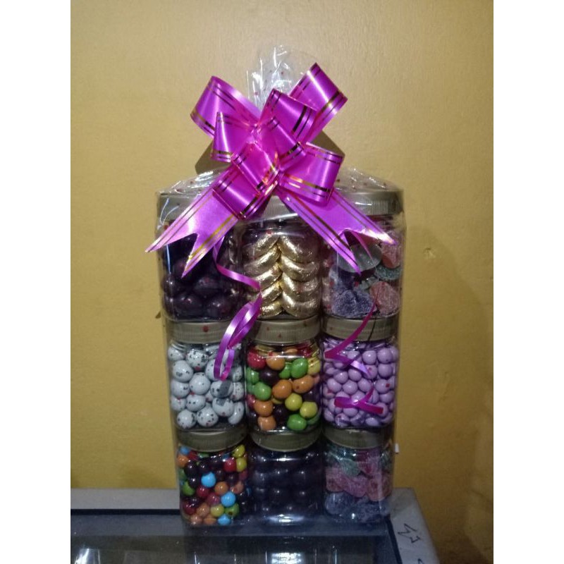 

paket coklat toples isi 9