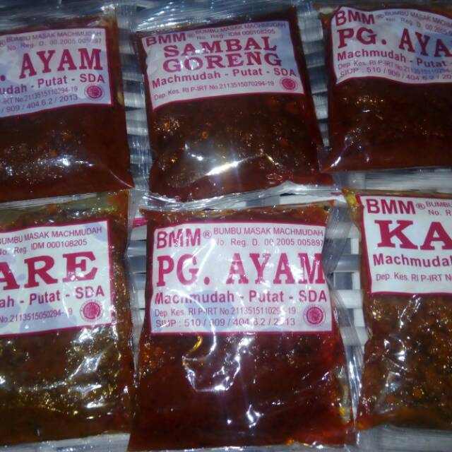 

Bumbu Machmudah SDA saset 58 gr