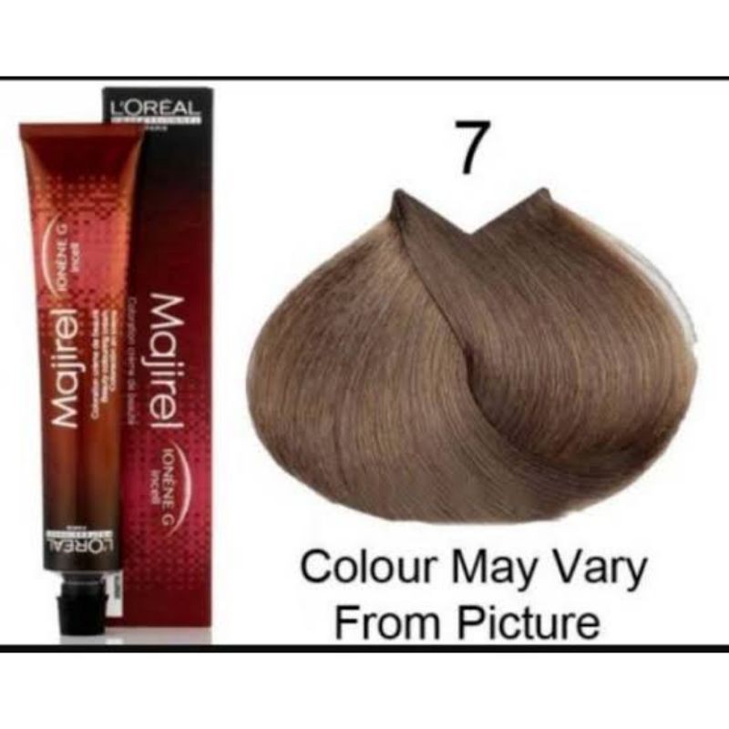 Cat rambut loreal majirel no 7