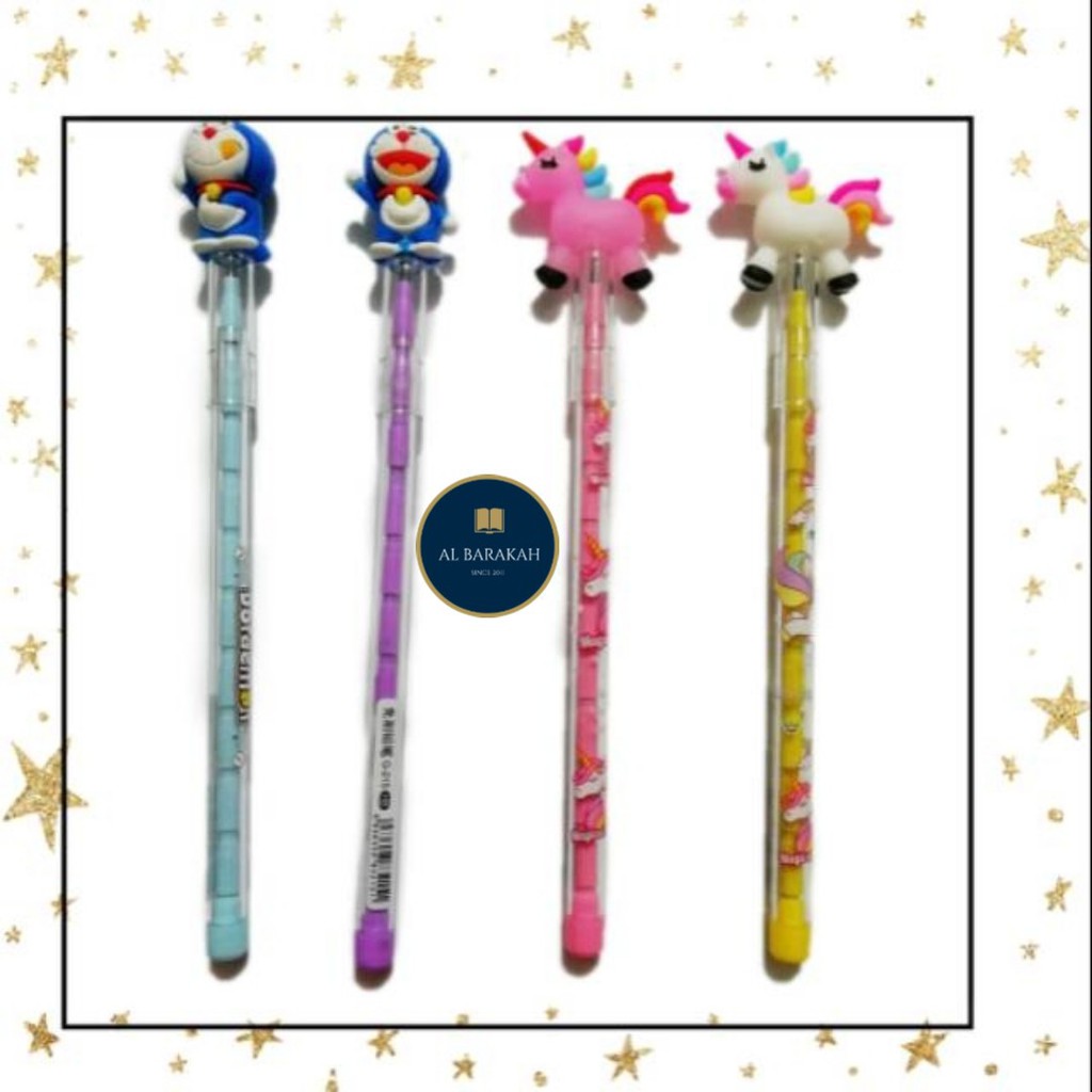 

PENSIL KARAKTER BENSIA / PENSIL SAMBUNG SUSUN / PENSIL CABUT KARAKTER ANAK