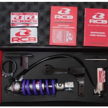 SHOCK TABUNG VIXION R15 XABRE MT-15 XSR-155 RCB DB-2 LINE PURPLE ASLI ORGINAL ORI