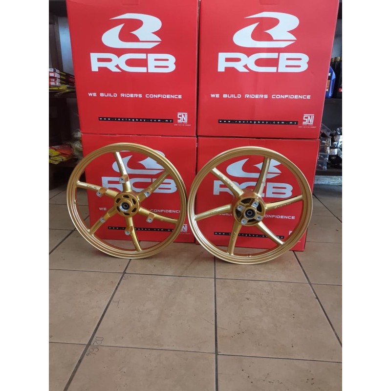 VELG RACINGBOY RCB SP522 SONIC 150 R GOLD ORIGINAL