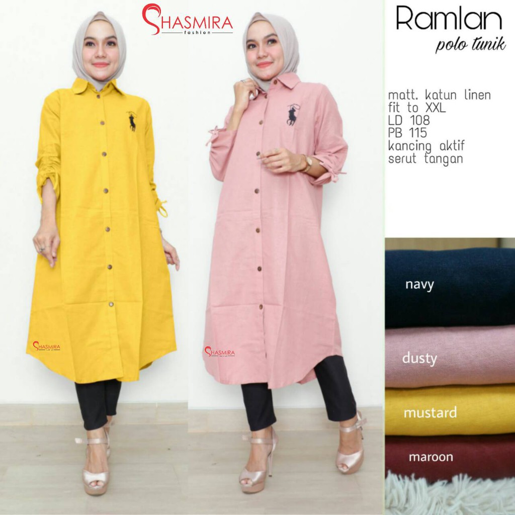 Tunik Polo Ramlan Shasmira