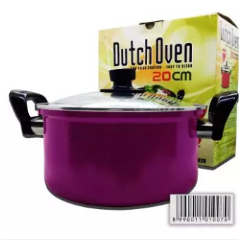 Panci serbaguna Maspion dutch oven anti lengket 20 cm - Random