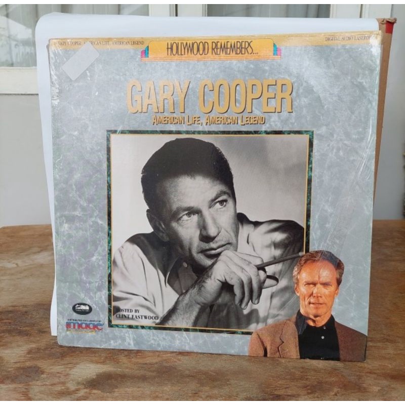 Kaset Laser disc Gary Cooper American Live