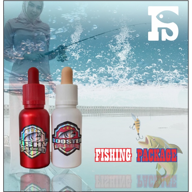 PROMO... ESSEN FISHING PACKAGE / ESSEN BOOSTER / ESSEN FISHY / ESSEN IMPOR / ESSEN MANCING IKAN AIR 