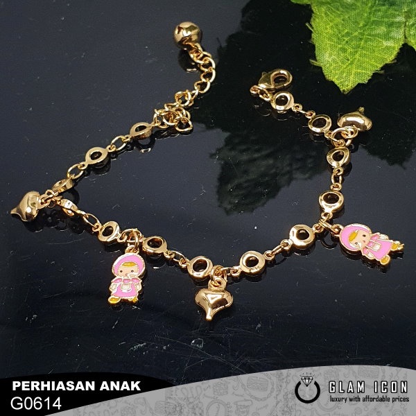 Gelang Rantai anak Karakter Little Marsa  G0614 GRAG