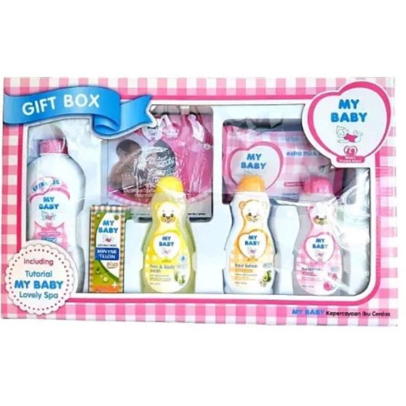 My baby set gift box gift box set my baby set sabun sampo bayi paket perlengkapan sabun bayi