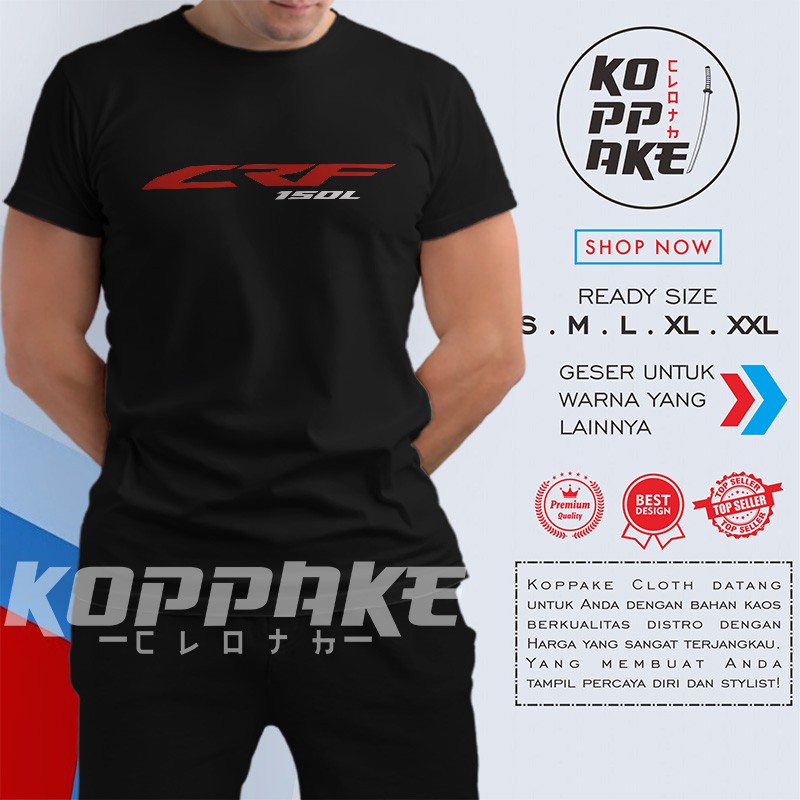 Kaos Honda CRF 150L Baju Otomotif