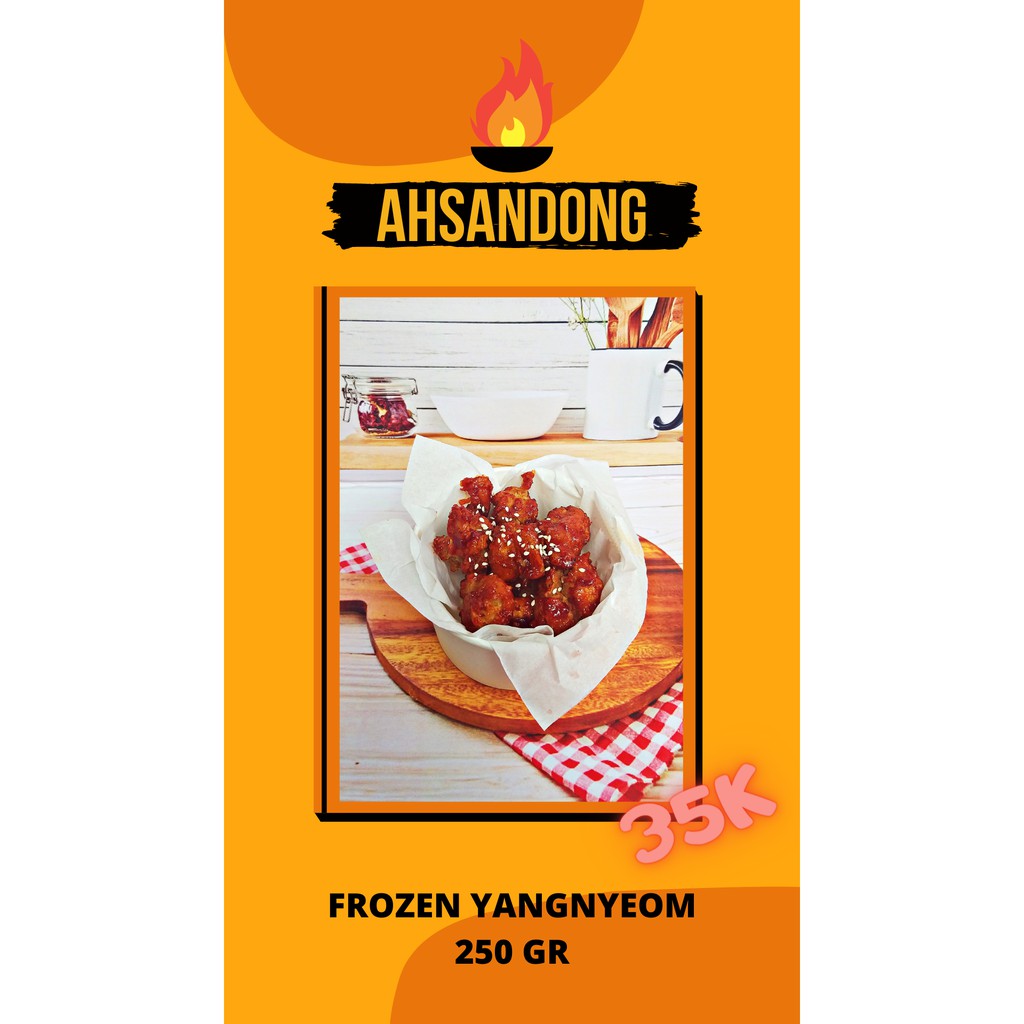 

Yangneom Chicken frozen Korean spicy chicken