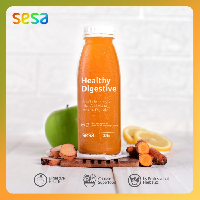 

SESA Beverages - SESA Jamu Healthy Digestive - 300ml (BERKUALITAS)