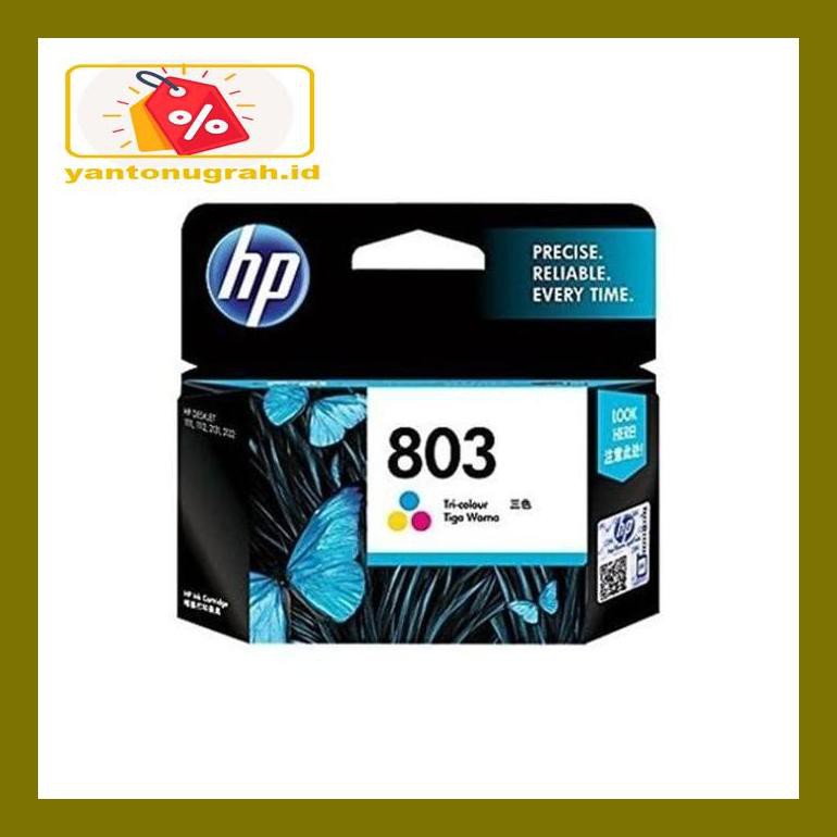 

Pt740Dpp Hp 803 Original Colour Ink Catridge Tinta Warna 1111 1112 2131 2132 Pt0P8D6M