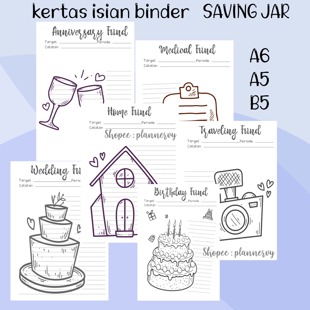 

SAVING JAR CATATAN TABUNGAN FINANCIAL PLANNER