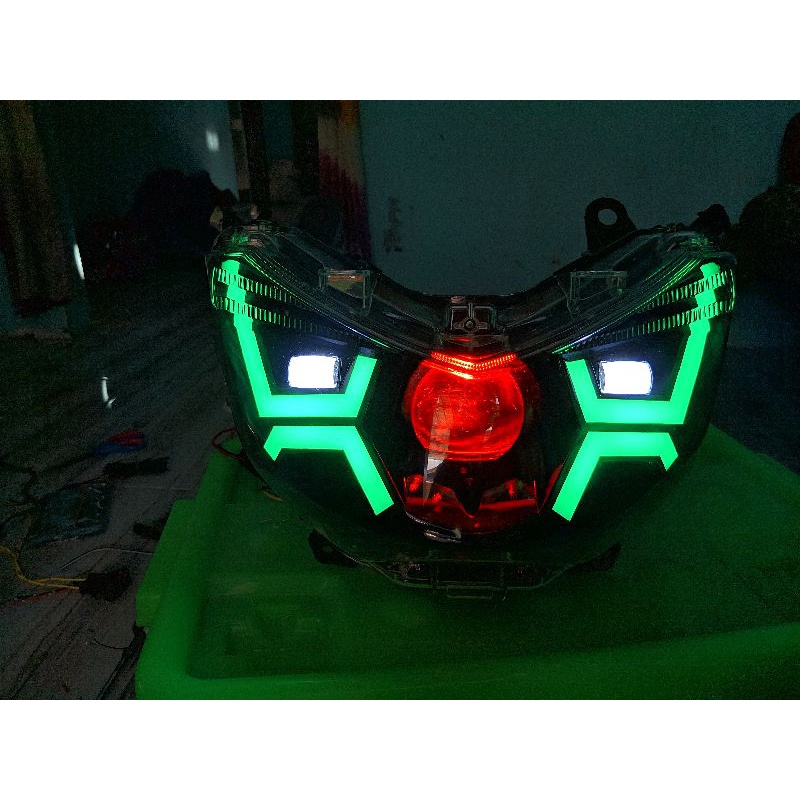 headlamp nmax custom proji nmax