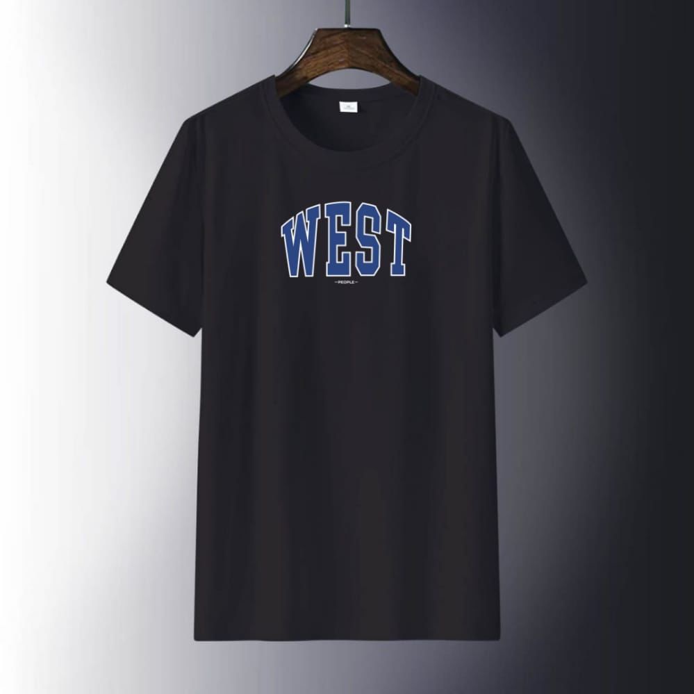 Noveli wear - Kaos murah kaos distro sablon digital West berkualitas atasan baju kaos dewasa pria dan wanita 040