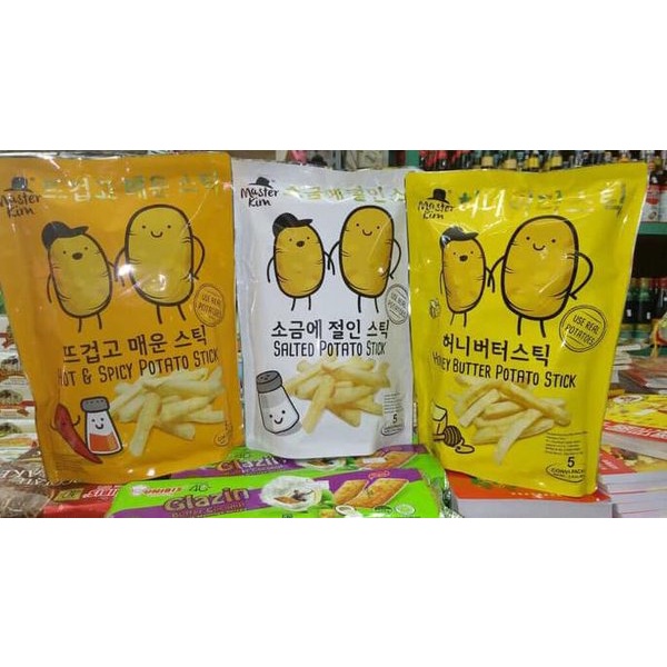 [HALAL] Master Kim Potato Stick Malaysia 80gr / Stik Kentang Goreng Gurih