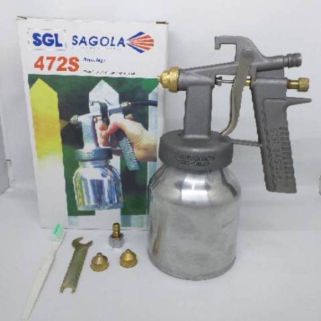 Sagola 472 RRC Spraygun Tabung Bawah