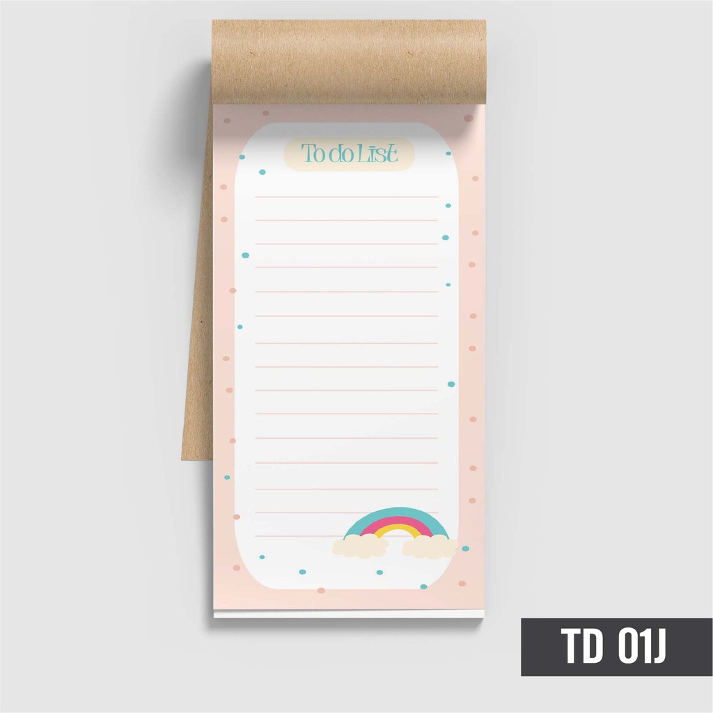 

MEMO CATATAN KECIL / TO DO LIST Kode TD01J