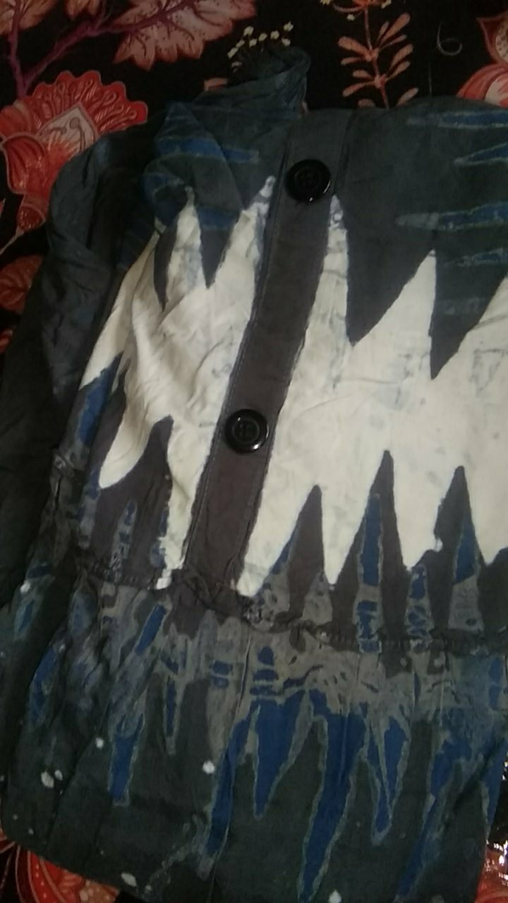 Gamis Twill Ori Gamis Twil Abstrak Pelangi Bukan Gamis Rayon Candi Mekar