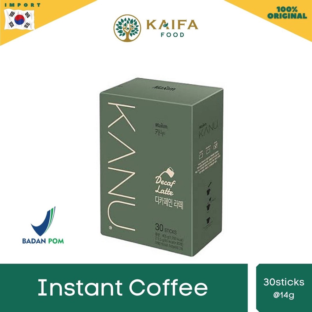 

Maxim Kanu Decaf Latte