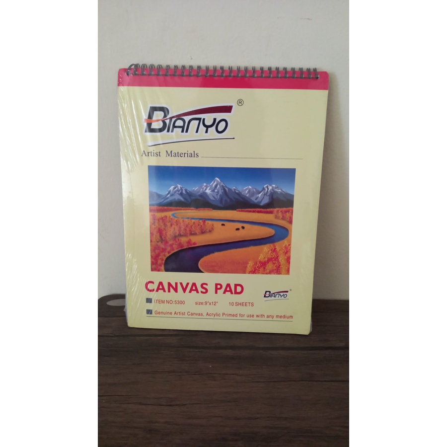 

Buku Gambar Lukis Canvas Pad A4