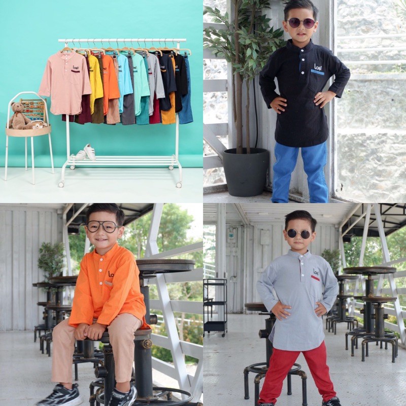mg SETELAN KOKO KURTA GALAXY ANAK LAKI-LAKI LAQU KIDS 2-10