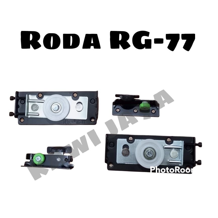 Paket rel Sliding Gantung Huben RG 99 Untuk 2 Daun Pintu