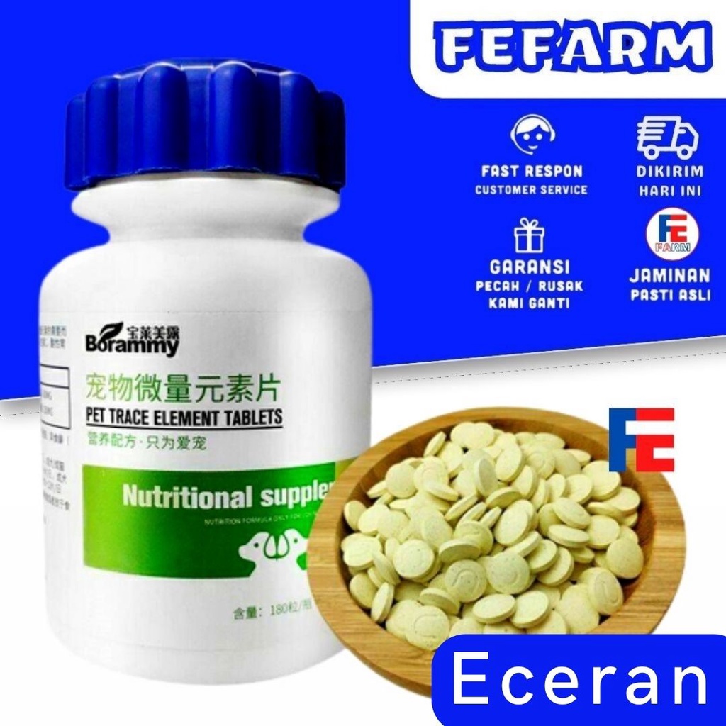 BORAMMY TRACE ELEMENT VITAMIN HARGA ECERAN FEFARM