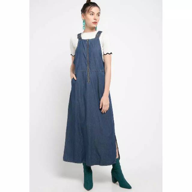 Overall jeans dust