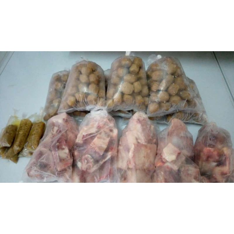 

Paket bakso tulangan