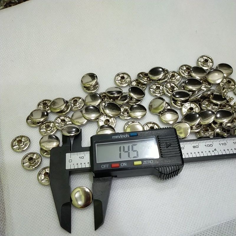 Kancing jepret / kancing Cnet Senap Button Per Gross Isi 144pcs